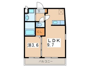 サントリーニ横浜の物件間取画像